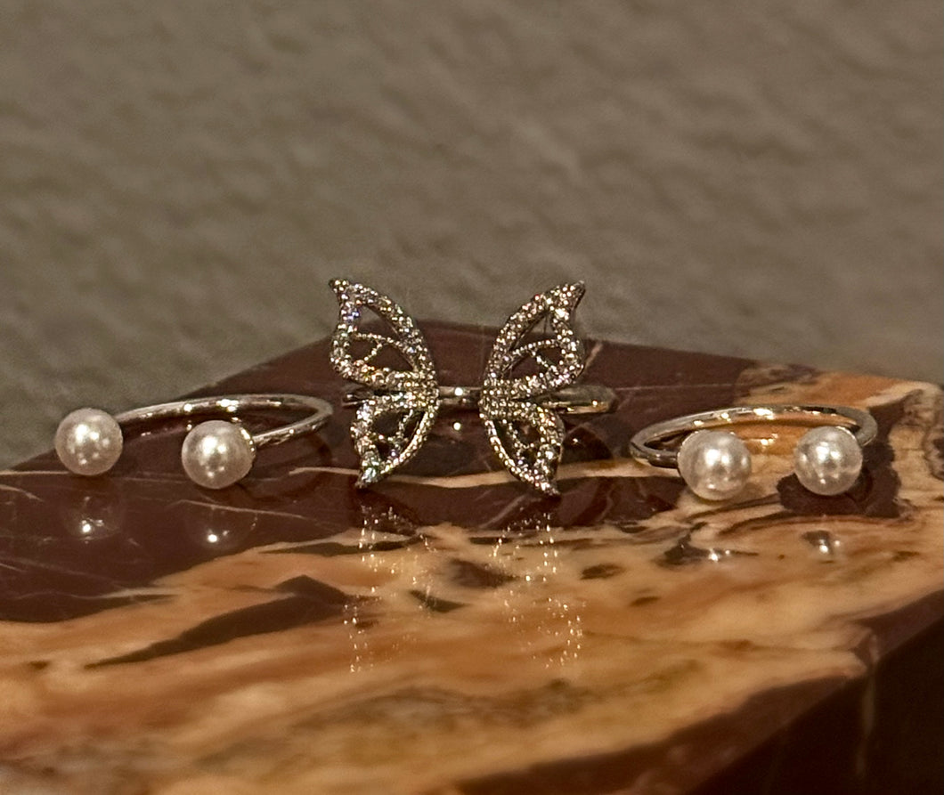 Mariposa ring set 🦋