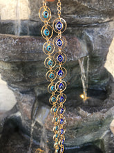 Load image into Gallery viewer, Ojitos Anklet (gold dipped)
