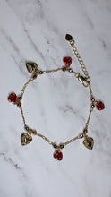 Load image into Gallery viewer, Rose-heart (bracelet/anklet)
