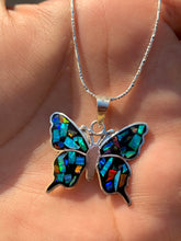 Load image into Gallery viewer, Mariposas (pure silver 925 &amp; opal)
