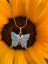 Load image into Gallery viewer, Mariposas (pure silver 925 &amp; opal)
