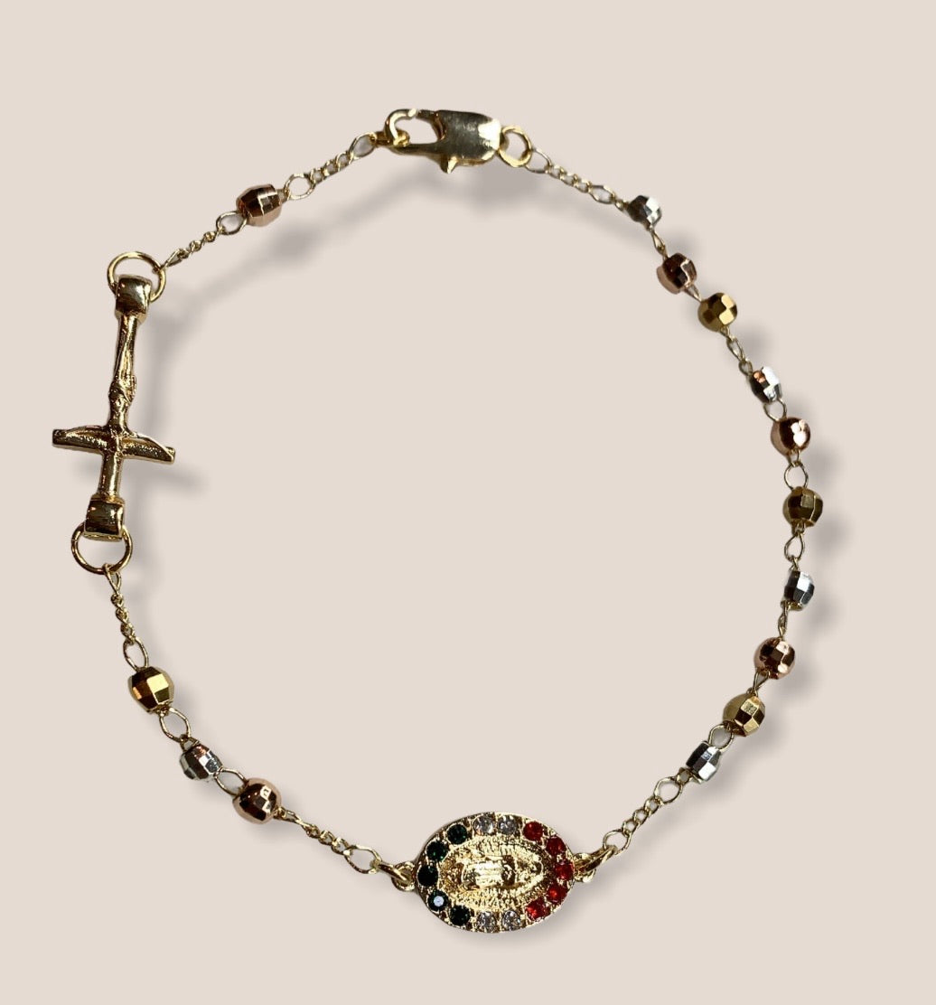 Rosary bracelet x Virgencita