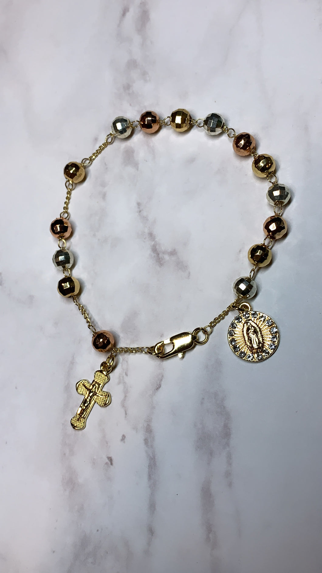 Rosary bracelet