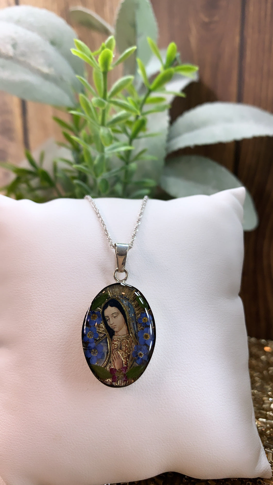 Virgen (Pure silver 925/plata/artesanal)