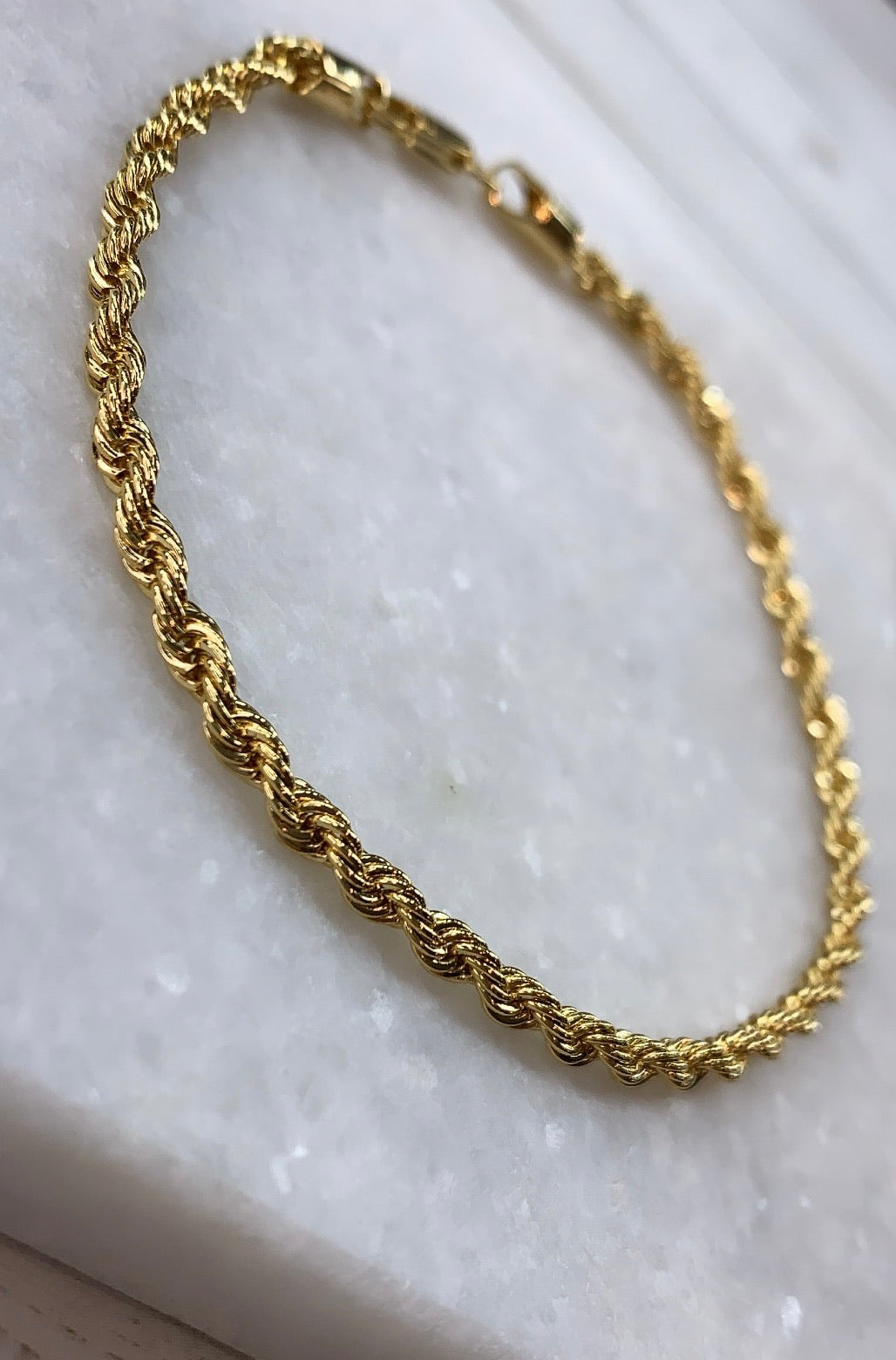 Men’s gold bracelet