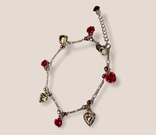Load image into Gallery viewer, Rose-heart (bracelet/anklet)

